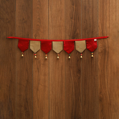 Handmade fabric toran for home decor 103 - handcrafted