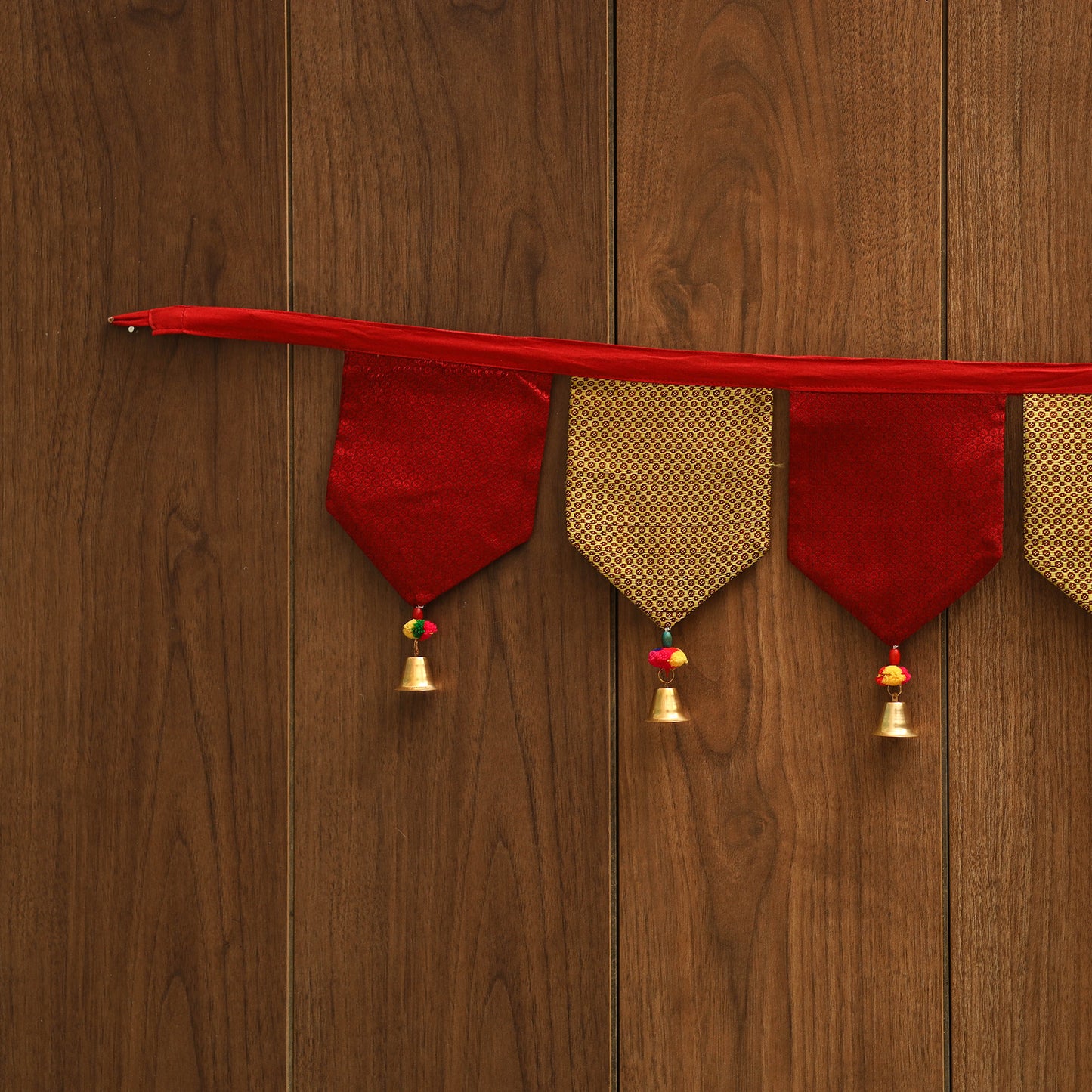 Handmade fabric toran for home decor 103 - handcrafted