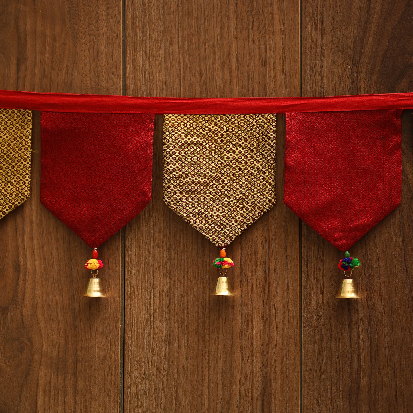 Handmade fabric toran for home decor 103 - handcrafted