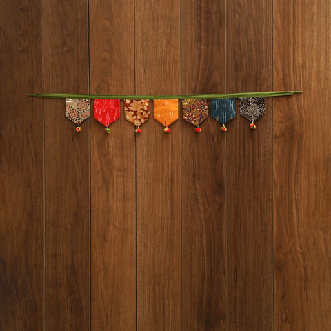 Handmade fabric toran for home decor 111 - handcrafted