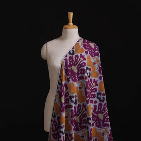 Pochampally Central Asian Ikat Pure Cotton Fabric 03