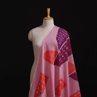 Pochampally Central Asian Ikat Pure Cotton Fabric 07