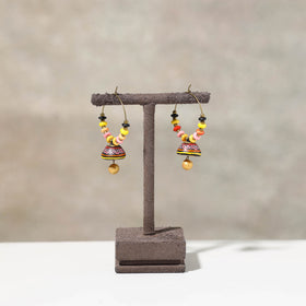  Handpainted Terracotta Miniature Earrings