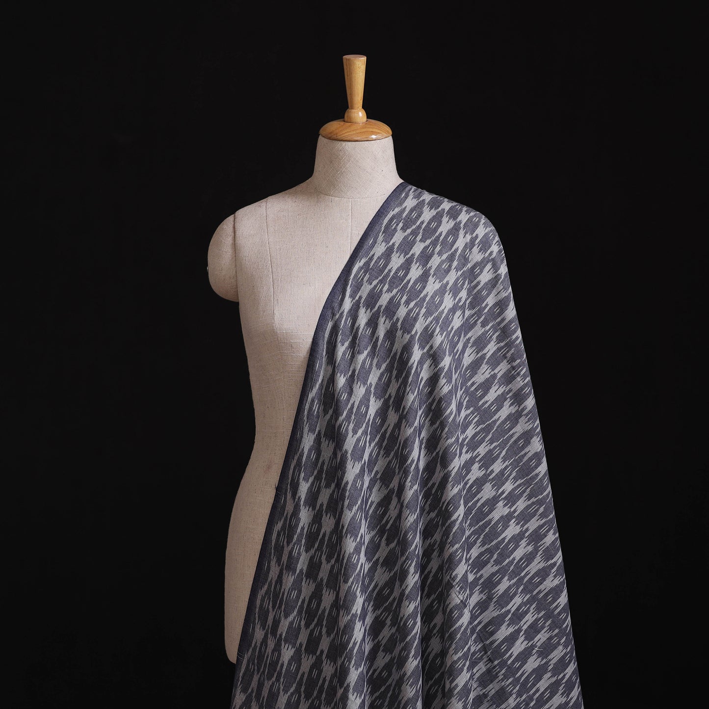 Pochampally Ikat Weave Pure Cotton Fabric 09