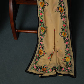 Hand Embroidered Georgette 3pc Unstitched Dress Material Suit Set 08