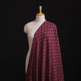 Pure Handwoven Merino Wool Fabrics in Ajrakh Block Prints 12