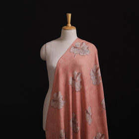 Pure Handwoven Merino Wool Fabric in Akola Block Prints 14