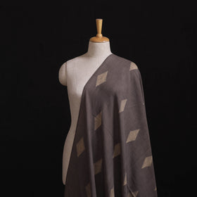 Pure Handwoven Merino Wool Fabric in Akola Block Prints 25