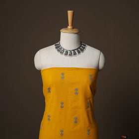 Jacquard Woven Pure Cotton 3pc Unstitched Dress Material Suit Set 08