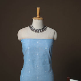 Jacquard Woven Pure Cotton 3pc Unstitched Dress Material Suit Set 15