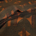 Pure Handwoven Merino Wool Fabrics in Ajrakh Block Prints 02