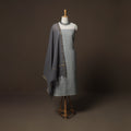 Jacquard Woven Pure Cotton 3pc Unstitched Dress Material Suit Set 18