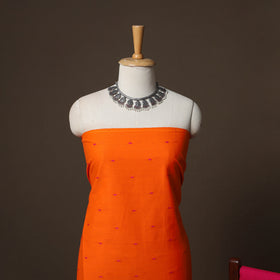 Jacquard Woven Pure Cotton 3pc Unstitched Dress Material Suit Set 23
