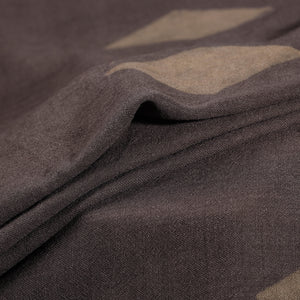 Pure Handwoven Merino Wool Fabric in Akola Block Prints 25