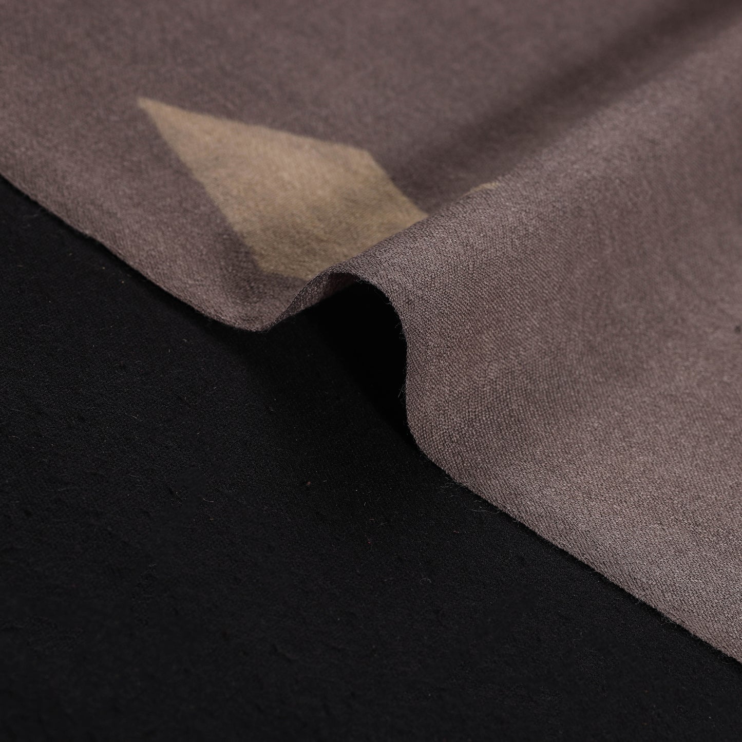 Pure Handwoven Merino Wool Fabric in Akola Block Prints 25