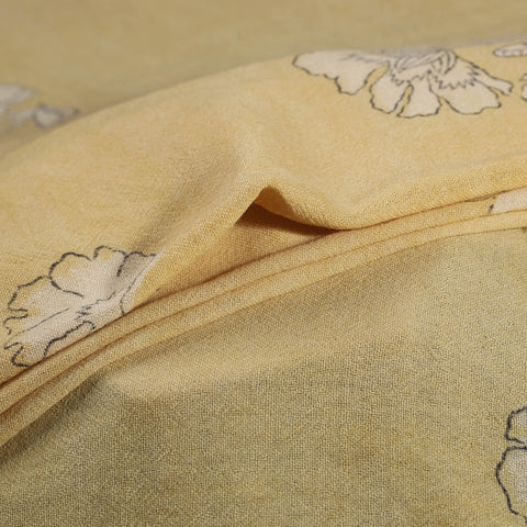 Pure Handwoven Merino Wool Fabric in Akola Block Prints 24