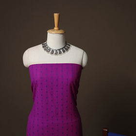 Jacquard Woven Pure Cotton 3pc Unstitched Dress Material Suit Set 30