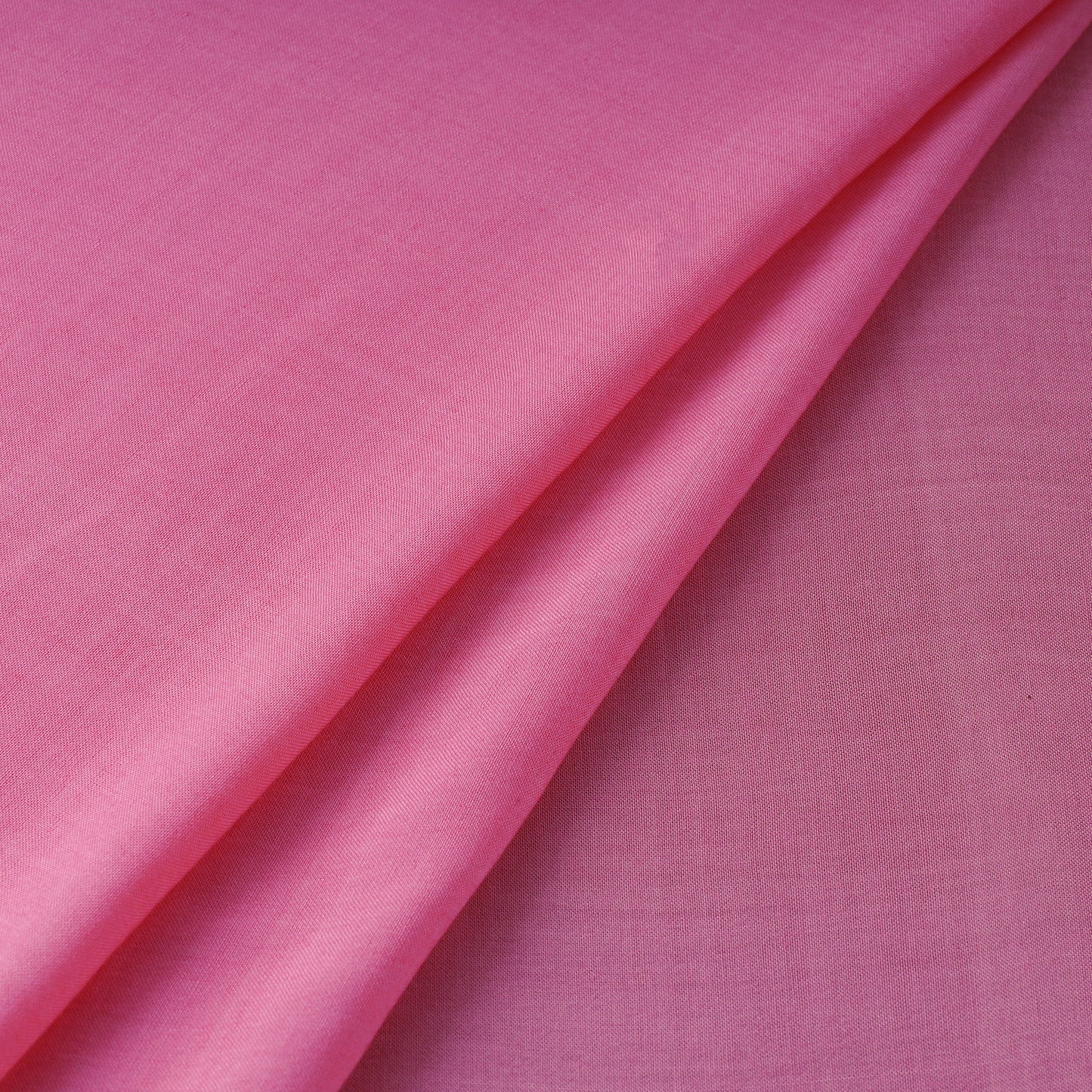 Pink - bamboo silk natural dyed pure handloom plain fabric