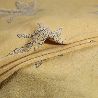 Pure Handwoven Merino Wool Fabric in Akola Block Prints 18