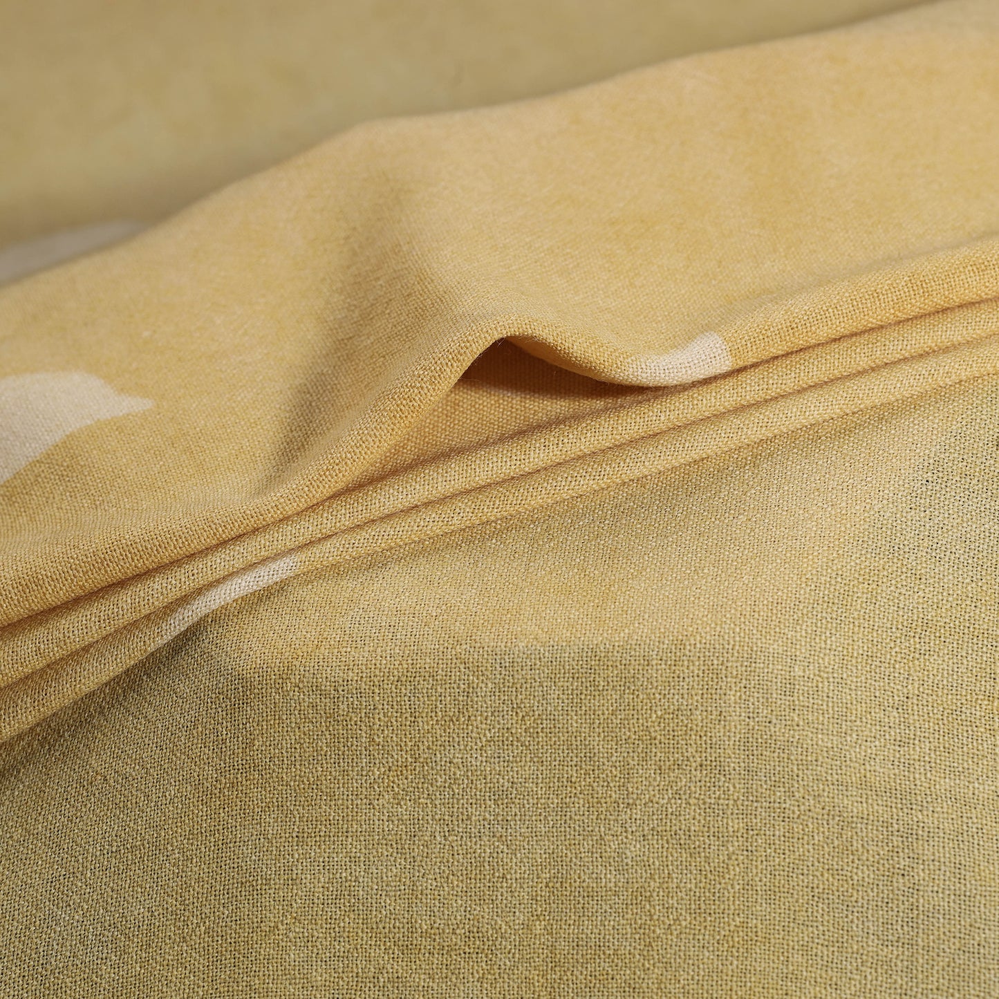 Pure Handwoven Merino Wool Fabric in Akola Block Prints 15