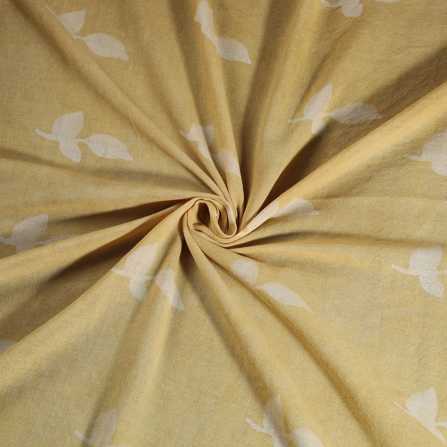 Pure Handwoven Merino Wool Fabric in Akola Block Prints 15