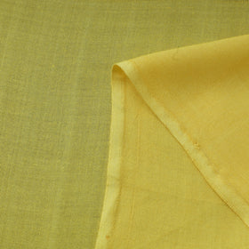 Yellow - bamboo silk natural dyed pure handloom plain