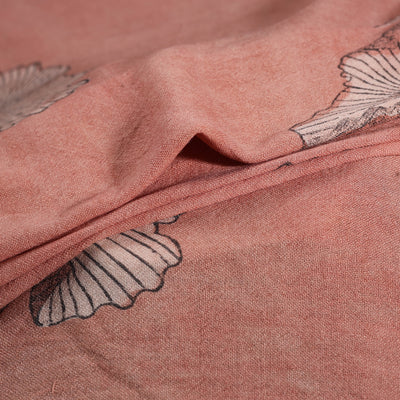 Pure Handwoven Merino Wool Fabric in Akola Block Prints 14
