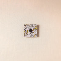 Elephant - Handmade Fabart Wooden Magnet 17