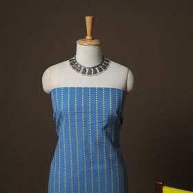 Jacquard Woven Pure Cotton 3pc Unstitched Dress Material Suit Set 37