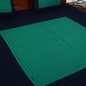  Jacquard Patchwork Cotton Double Bed Cover with Pillow Covers (108 x 83 in) 09 Online at iTokri.com