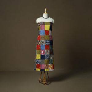 Tukdi Patchwork Cotton Unstitched Kurta Material (2.6M) 10