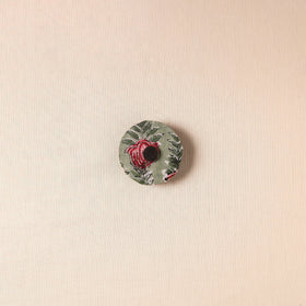  Elephant - Handmade Fabart Wooden Magnet 