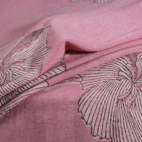 Pure Handwoven Merino Wool Fabric in Akola Block Prints 10
