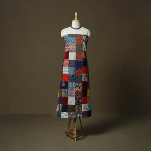 Tukdi Patchwork Cotton Unstitched Kurta Material (2.55M) 11