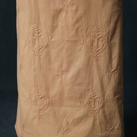 Hand Embroidered Mul Cotton Chikankari Unstitched Kurta Material (2.8M) 03