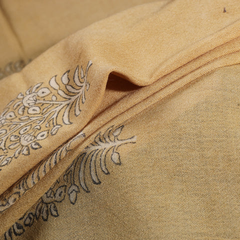 Pure Handwoven Merino Wool Fabric in Akola Block Prints 03