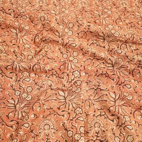 Block Print Cotton Double Pedana Kalamkari Bed Sheet