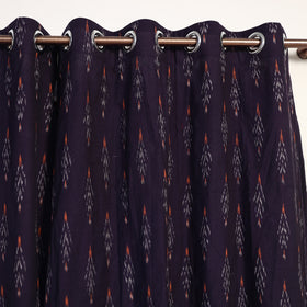 Buy Cotton Window Purple Pochampally Ikat Curtain 