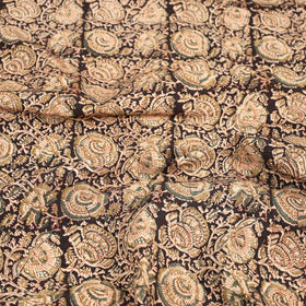 Buy Pedana Kalamkari Block Printed Cotton Double Bed Cover (111 x 91 in) 16 Online at iTokri.com