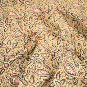 Block Print Cotton Double Pedana Kalamkari Bed Sheet