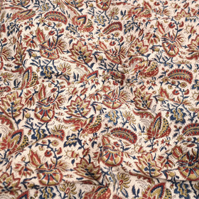 Block Print Cotton Double Pedana Kalamkari Bed Sheet