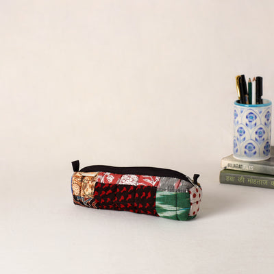 Handcrafted Quilted Pencil Pouch 29