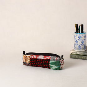 Handcrafted Quilted Pencil Pouch 29