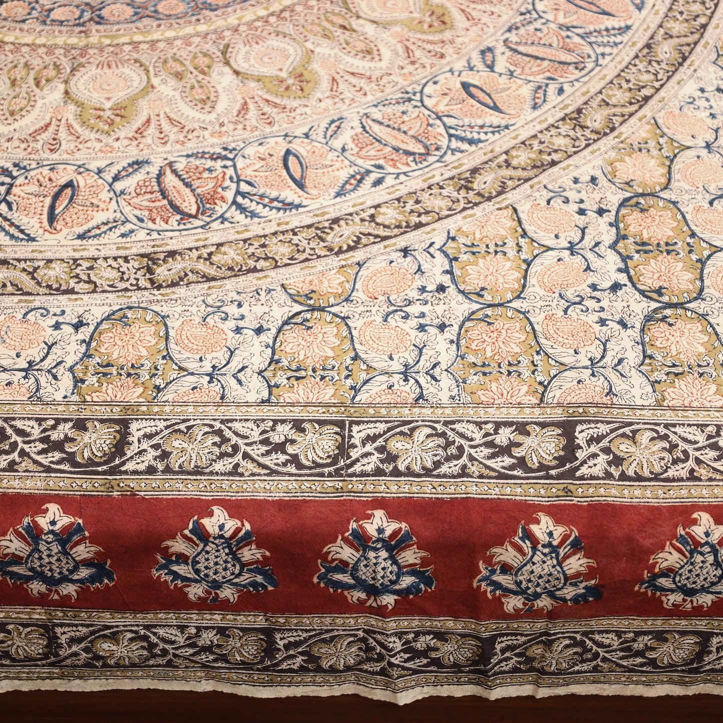 Kalamkari Bed Cover