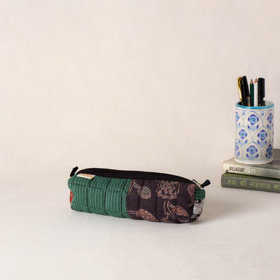 Handcrafted Quilted Pencil Pouch 01