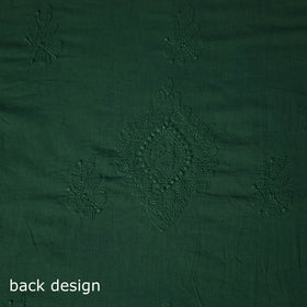 Hand Embroidered Mul Cotton Chikankari Unstitched Kurta Material (2M) 09