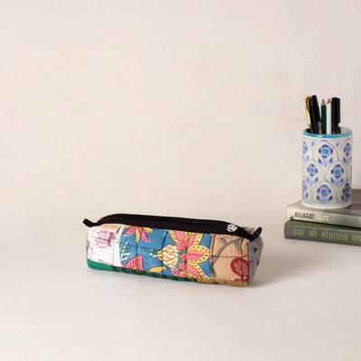 Handcrafted Quilted Pencil Pouch 09