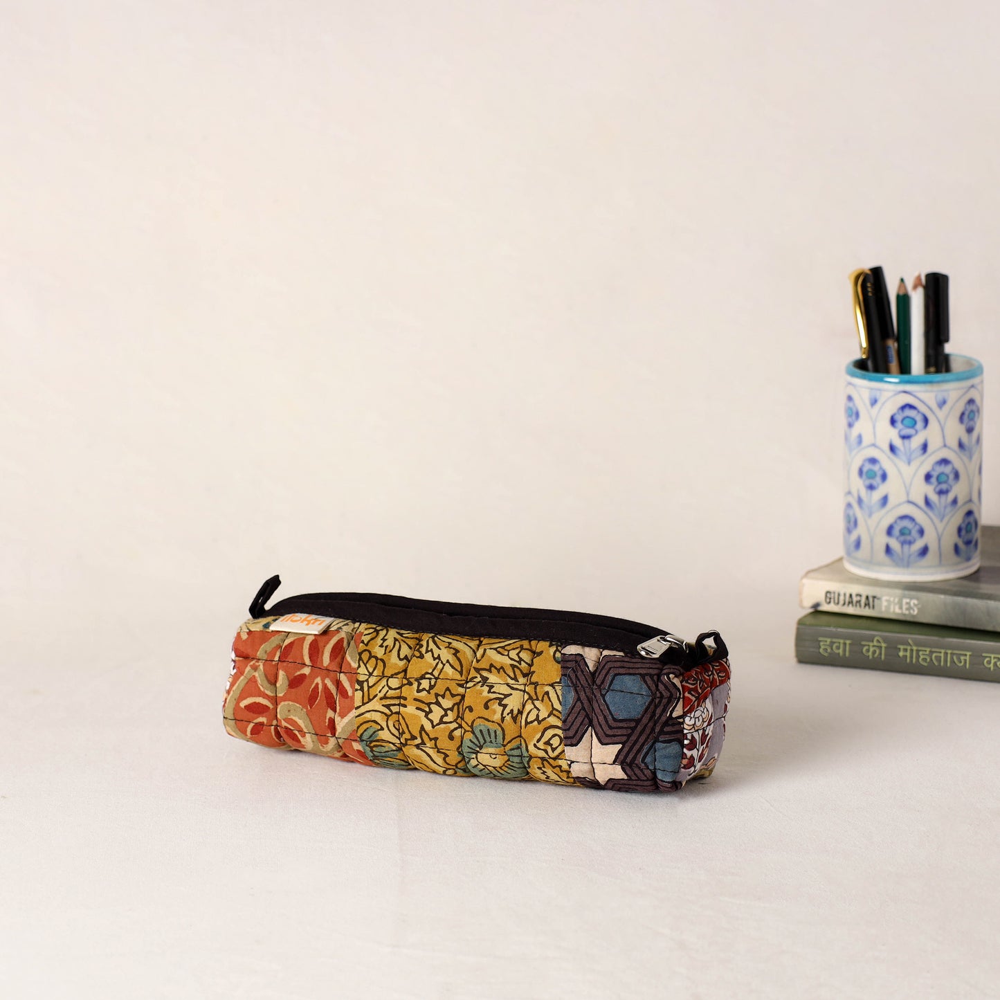 Handcrafted Quilted Pencil Pouch 10