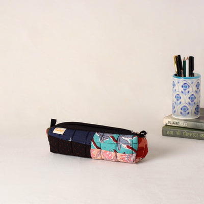 Handcrafted Quilted Pencil Pouch 11
