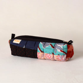 Handcrafted Quilted Pencil Pouch 11